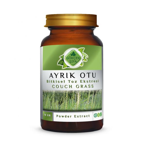 Ayrık Otu Toz Ekstresi (Elymus Repens)70 gr. Cam Kavanoz