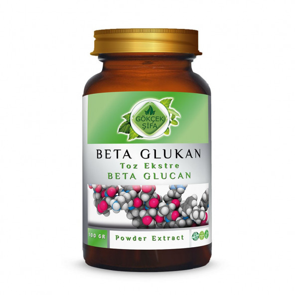 Beta Glukan Toz Ekstresi (Beta Glucan)100 gr. Cam Kavanoz