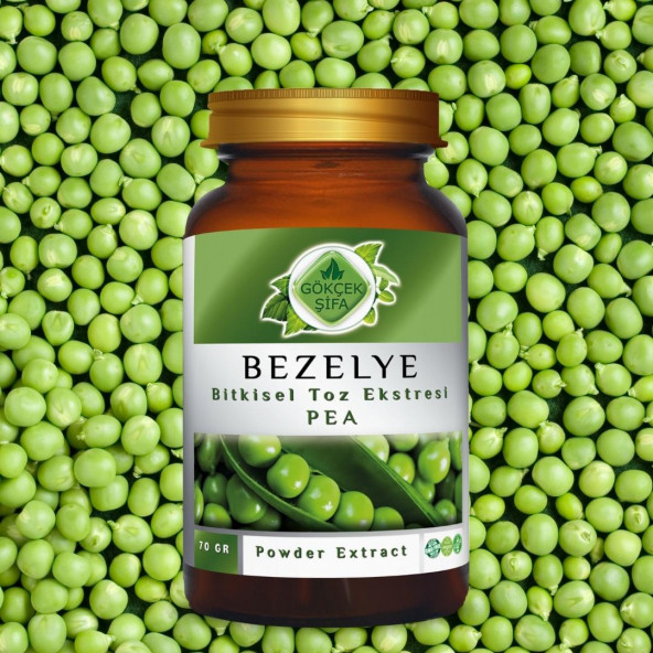 Bezelye Toz Ekstresi (Pisum Sativum)70 gr. Cam Kavanoz - Resim 4