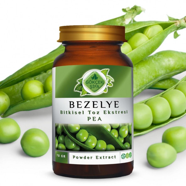 Bezelye Toz Ekstresi (Pisum Sativum)70 gr. Cam Kavanoz - Resim 5