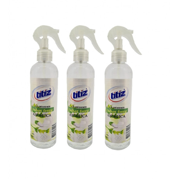 Oda Parfümü 400 Ml Angelica X 3 Adet - 1