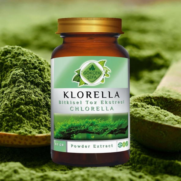 Chlorella Toz Ekstresi 80 gr. Cam Kavanoz - 2