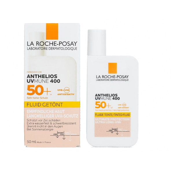 La Roche Posay Anthelios Uvmune 400 Fluide Oil Control Tinted SPF50+ 50 ml