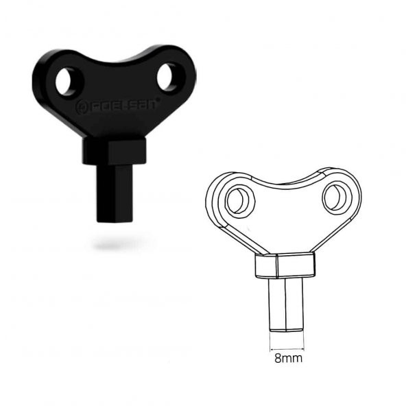 POELSAN 8 MM VANA KUTUSU ANAHTARI 10 ADET - 2