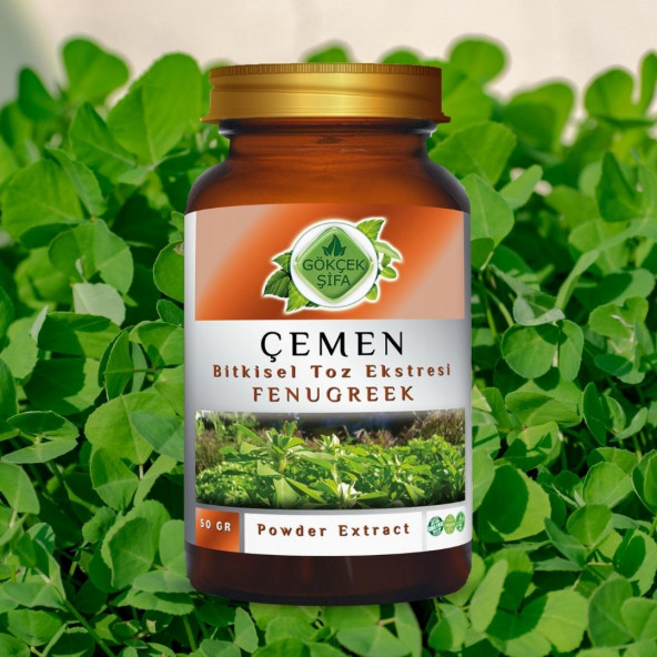 Çemen Toz Ekstresi (Trigonella foenum-graecum L.) 50 gr. Cam Kavanoz - 2