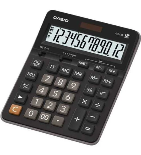 Casio GX-12B 12 Haneli Masaüstü Hesap Makinesi