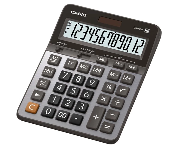 Casio GX-120B 12 Haneli Masaüstü Hesap Makinesi - 2