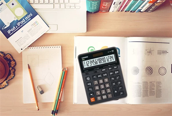 Casio GX-14B 14 Haneli Masaüstü Hesap Makinesi - Resim 2