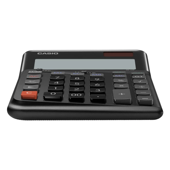 Casio DE-12E-BK 12 Haneli Masaüstü Hesap Makinesi - Resim 2