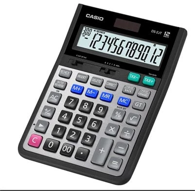 Casio DS-2JT 12 Haneli Masaüstü Hesap Makinesi - Resim 2
