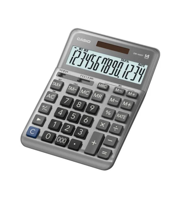 Casio Dm-1400F Masa Tipi 14 Hane Hesap Makinesi - Resim 2