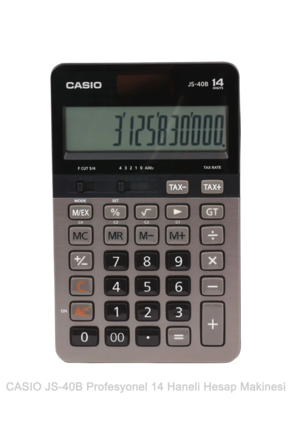 Casio JS-40B Profesyonel 14 Hane Hesap Makinesi