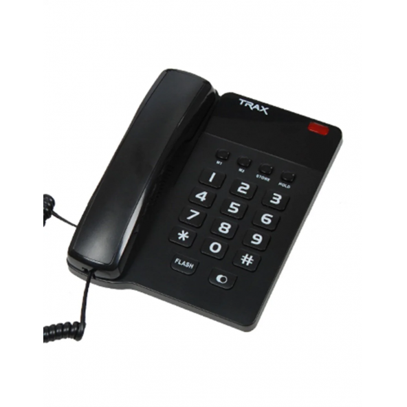 Trax TD 205 Kablolu Masaüstü Telefon Siyah