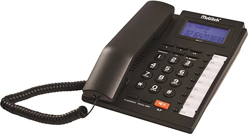 Multitek MC111 Handsfree Kablolu Telefon Siyah