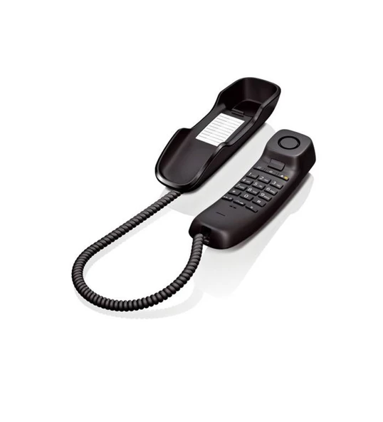 Gigaset DA210 Kablolu Duvar Telefonu Siyah - Resim 2