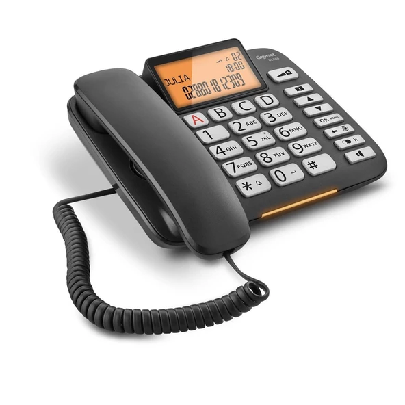 Gigaset DL580 Siyah Masaüstü Kablolu Telefon