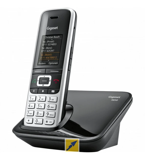 Gigaset S850 Renkli Ekran Dect Telsiz Telefon