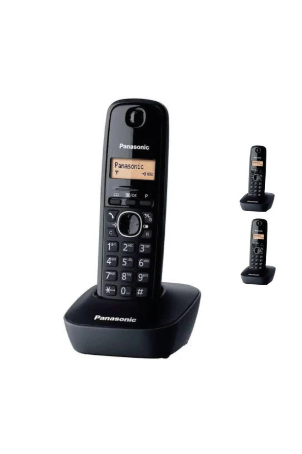 Panasonic KX-TG1611 Dect Telefon 3 Lü Set