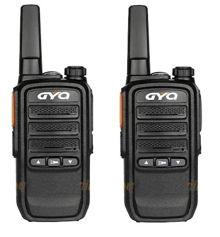 GYQ Q75 Pmr El Telsizi 15 KM Mesafeli Siyah (2'li Set) ürün görseli