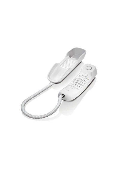 Gigaset DA210 Kablolu Duvar Telefonu Beyaz - Resim 3