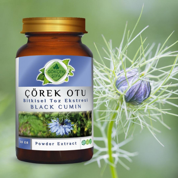 Çörek Otu Toz Ekstresi (Nigella sativa L.)50 gr. Cam Kavanoz - 9