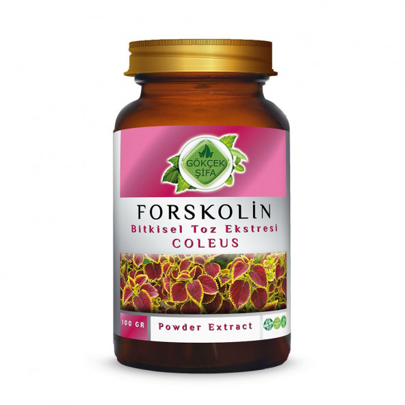 Forskolin Toz Ekstresi Coleus forskohlii100 gr. Cam Kavanoz - 1