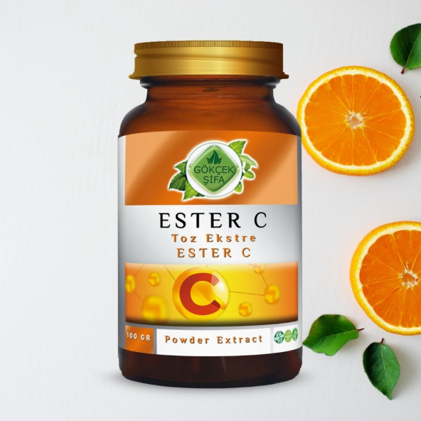 Ester C Toz Ekstresi 100 gr. Cam Kavanoz - 4