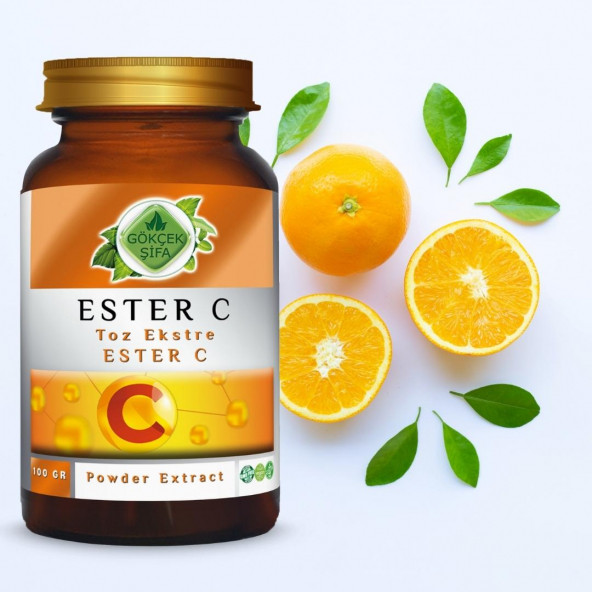 Ester C Toz Ekstresi 100 gr. Cam Kavanoz - 9