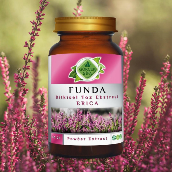 Funda Toz Ekstresi (Herba Ericae)50 gr. Cam Kavanoz - 6