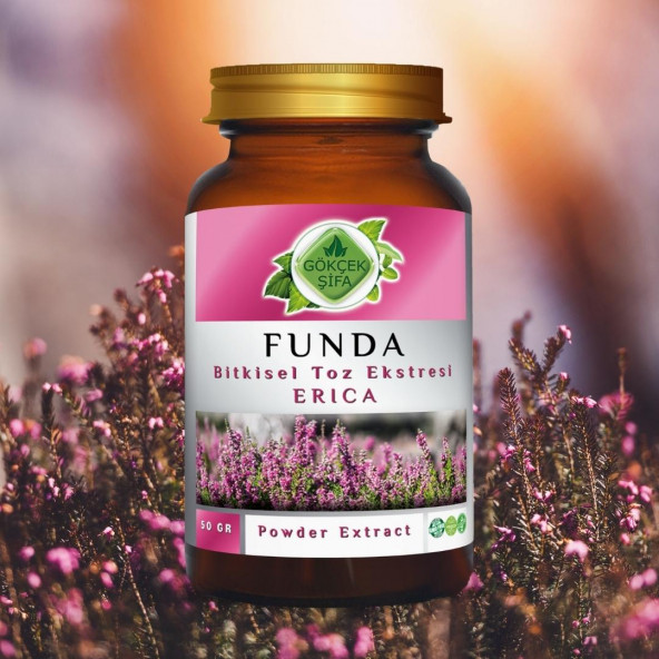 Funda Toz Ekstresi (Herba Ericae)50 gr. Cam Kavanoz - 8