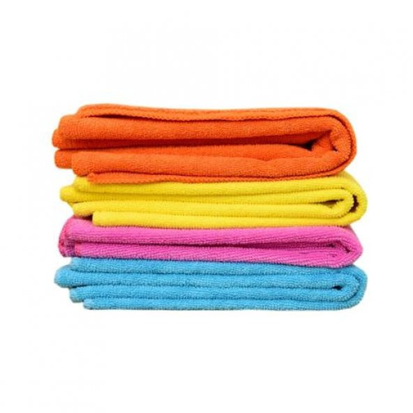 TransForMacion 24 ADET 40X40 cm Microfiber Havlu Bez Seti