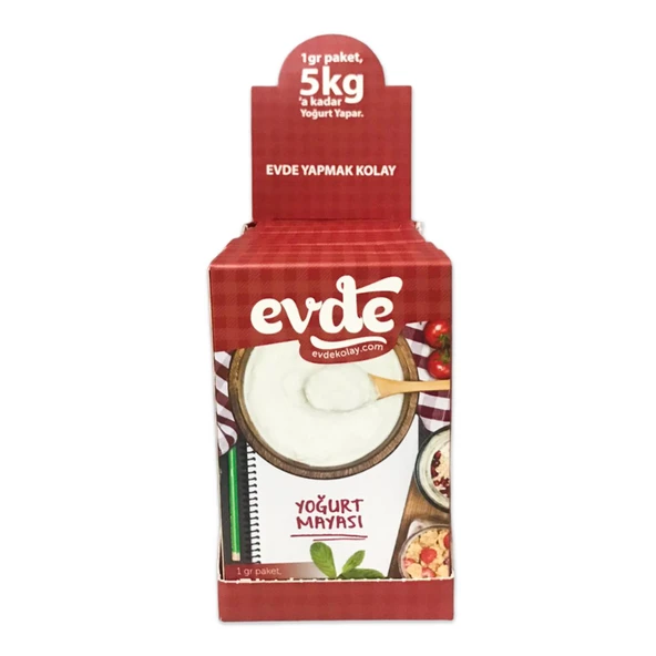 Evde Yoğurt Mayası 6'lı Kutu