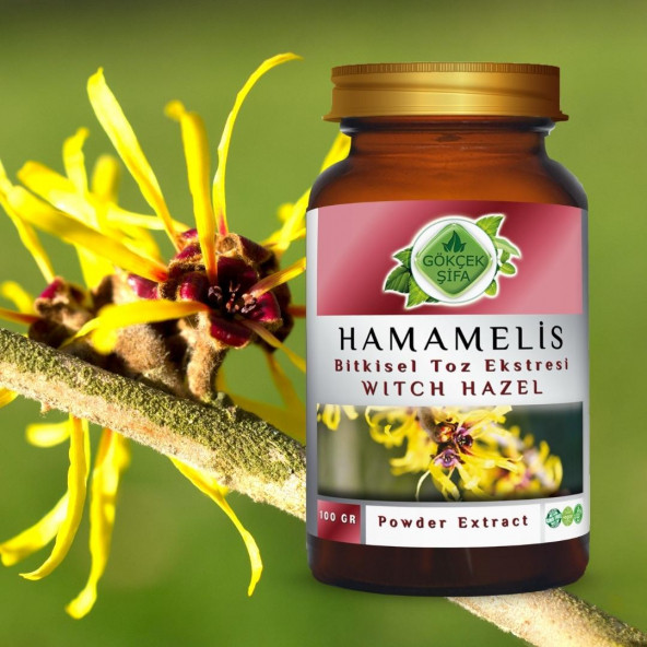 Hamamelis Toz Ekstresi 100 gr. Cam Kavanoz - 6