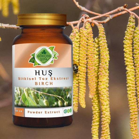 Huş Toz Ekstresi 80 gr. Cam Kavanoz - 4