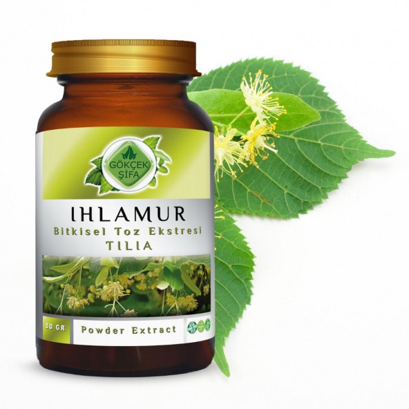Ihlamur Toz (Tilia Cordata)Ekstresi 80 gr. Cam Kavanoz - 5