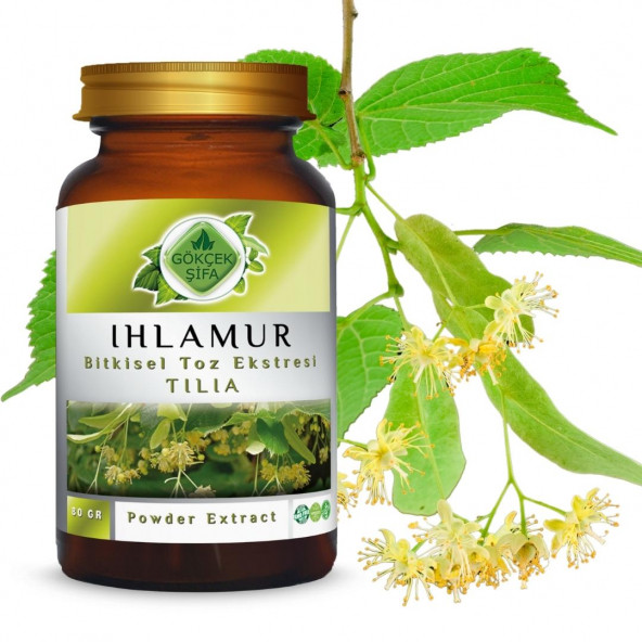 Ihlamur Toz (Tilia Cordata)Ekstresi 80 gr. Cam Kavanoz - 6