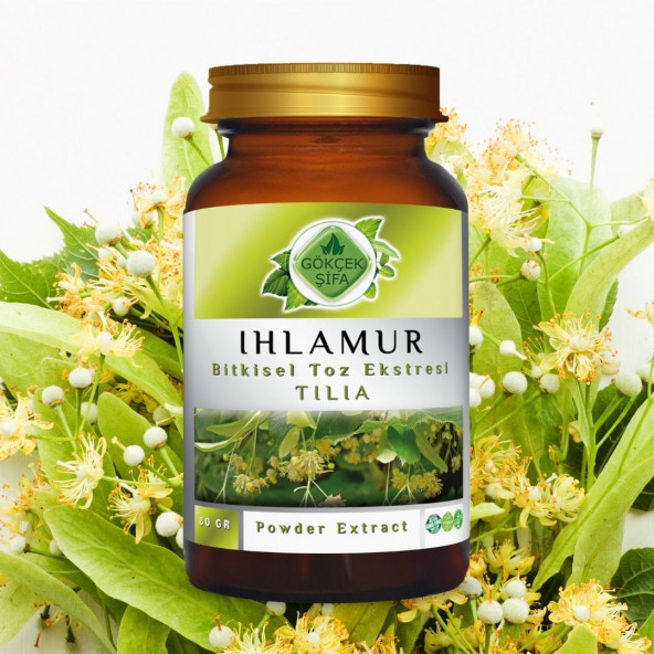 Ihlamur Toz (Tilia Cordata)Ekstresi 80 gr. Cam Kavanoz - 8