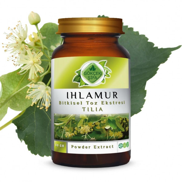 Ihlamur Toz (Tilia Cordata)Ekstresi 80 gr. Cam Kavanoz - 9