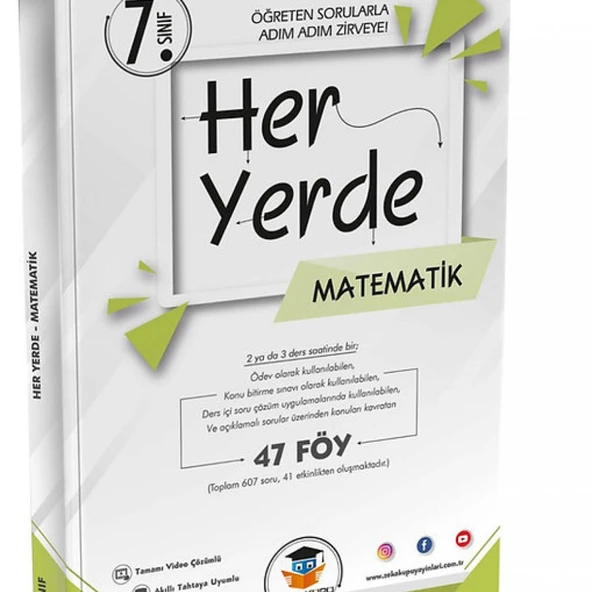 Zeka Küpü 7.Sınıf Heryerde Matematik Föy
