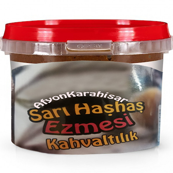 900 gr Haşhaş Ezmesi Kahvaltılık Afyonkarahisar