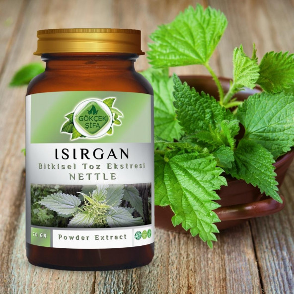 Isırgan Toz Ekstresi (Astragalus membranaceus)70 gr. Cam Kavanoz - 8