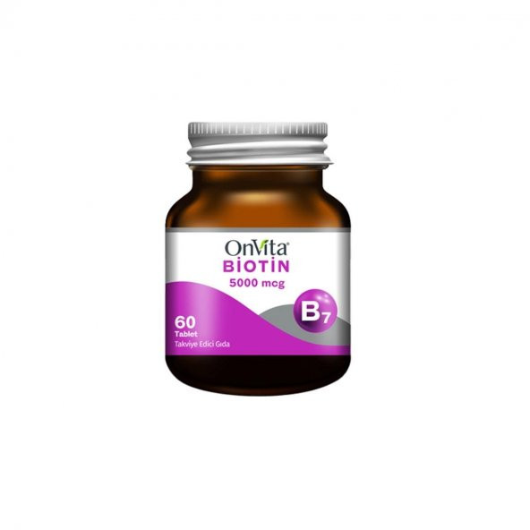 Onvita Biotin 5000 mg 60 Kapsül 8683148630050