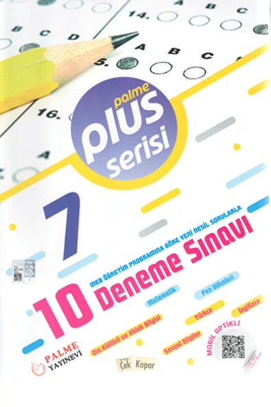 Palme 7.Sınıf Plus Serisi 10 Deneme Sınavı (Yeni)