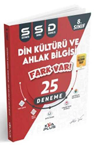 KVA 8.Sınıf 25 Sistematik Sarmal Deneme Din Kültürü Ve Ahlak Bilgisi