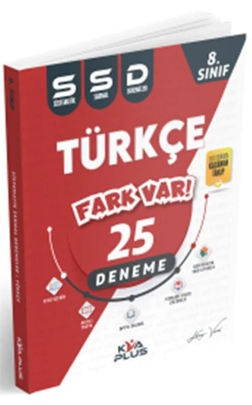 KVA 8.Sınıf 25 Sistematik Sarmal Deneme Türkçe