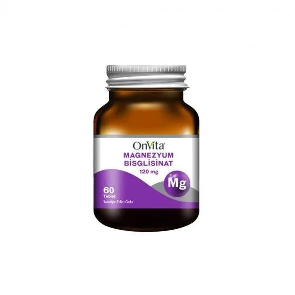 Onvita Magnezyum Bisglisinat 120 mg 60 Tablet 8683148630142