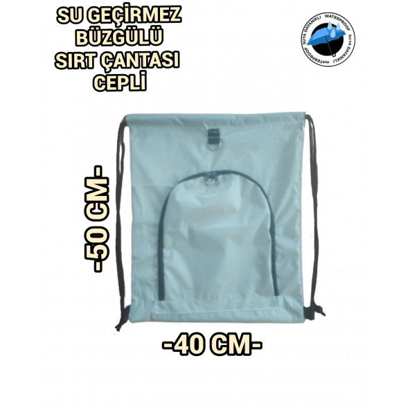 SEVBAGS GÜNLÜK SU GEÇİRMEZ  OKUL YÜZME PLAJ SPOR FİTNES BÜZGÜLÜ SIRT ÇANTASI - 4