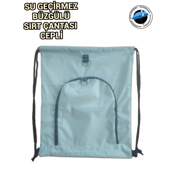 SEVBAGS GÜNLÜK SU GEÇİRMEZ  OKUL YÜZME PLAJ SPOR FİTNES BÜZGÜLÜ SIRT ÇANTASI - 5
