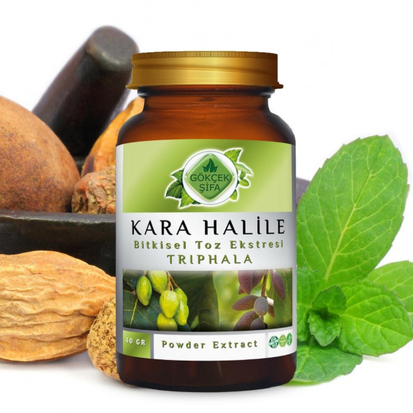Kara Halile Toz Ekstresi 40 gr. Cam Kavanoz - 3
