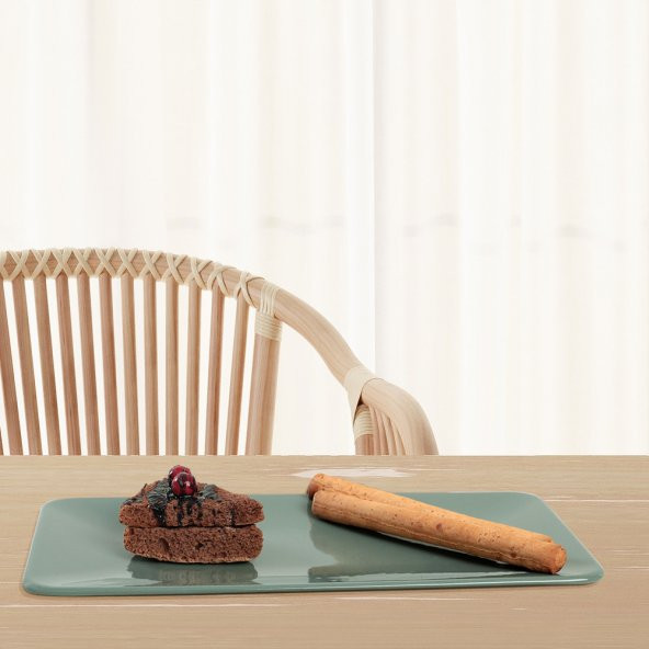 Keramika Yeşil Siera Kayık Tabak 33 Cm 2 Adet - 3